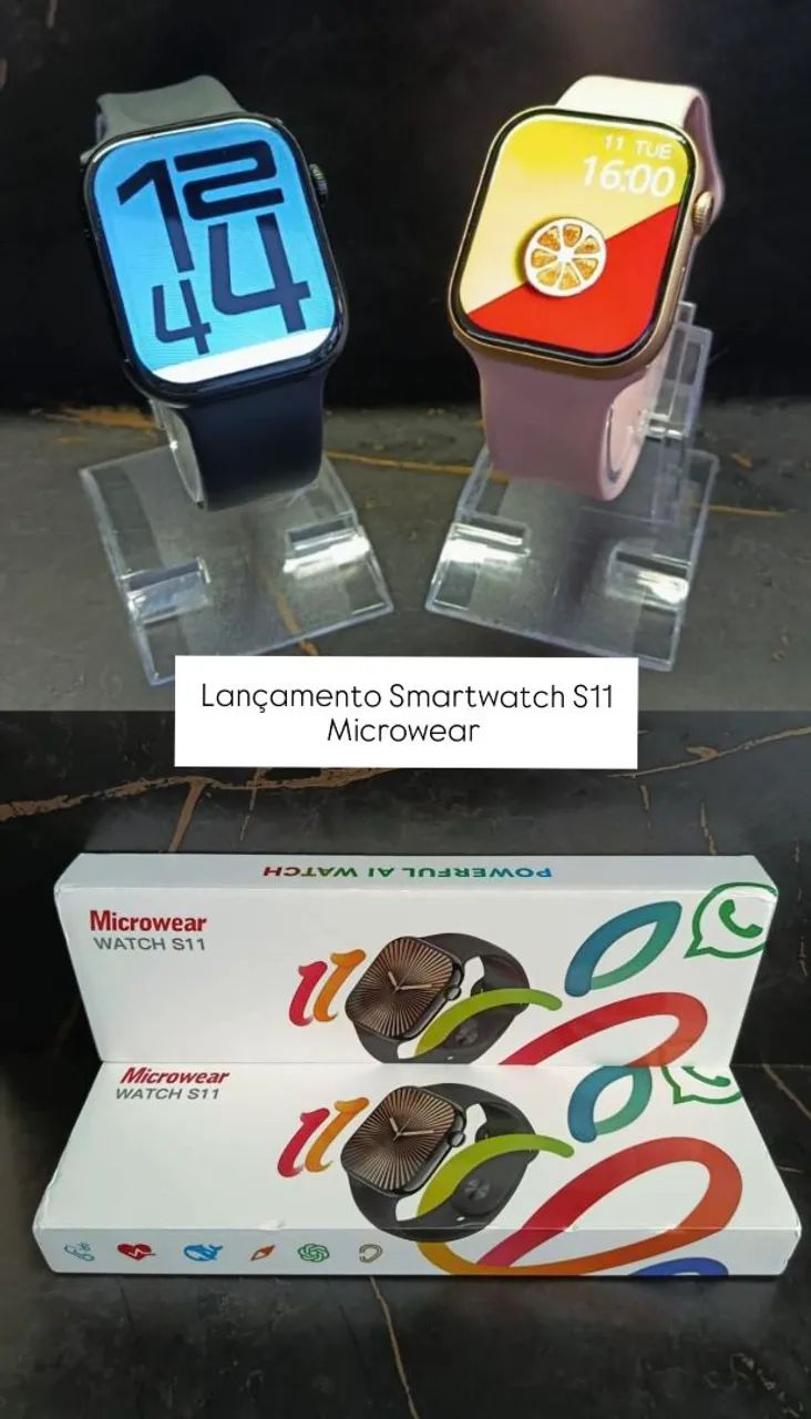 Smartwatch S11 Microwear Lançamento 