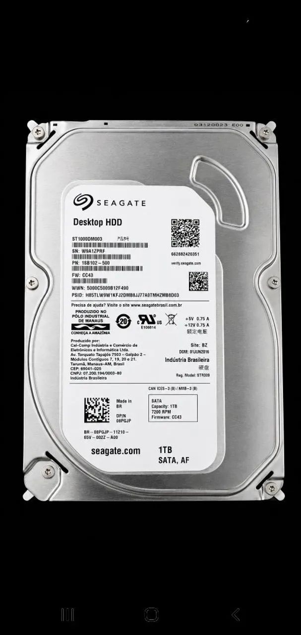 HD Seagate de 3,5 polegadas para Desktop  - Foto 2