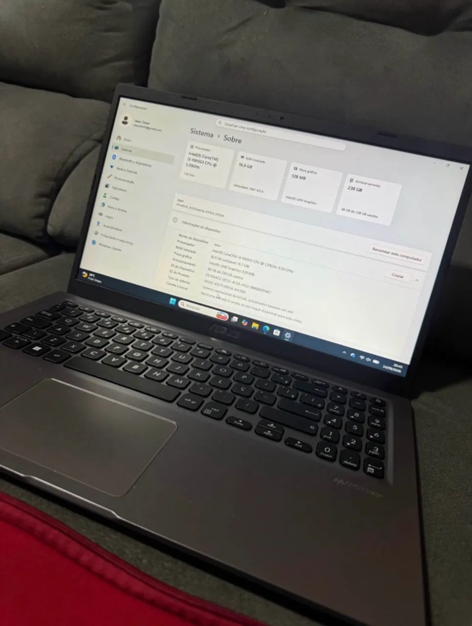 Notebook Asus i3 10° - Foto 3