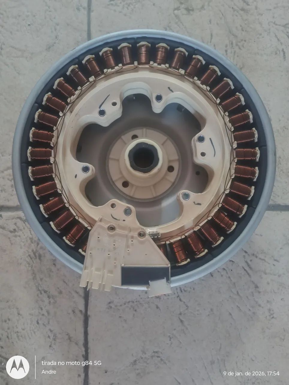 Motor e extator lavar e secar Samsung wd0854w8e - Foto 2