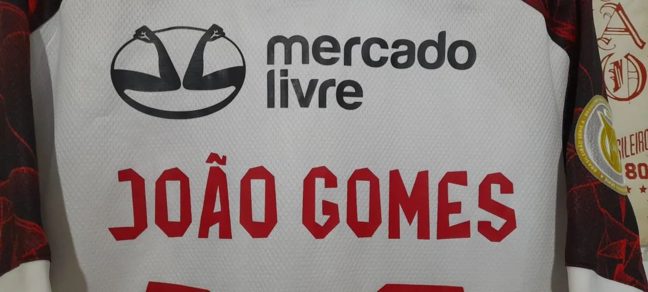 Camisa flamengo adidas 2021 / João Gomes número 35 - Foto 2