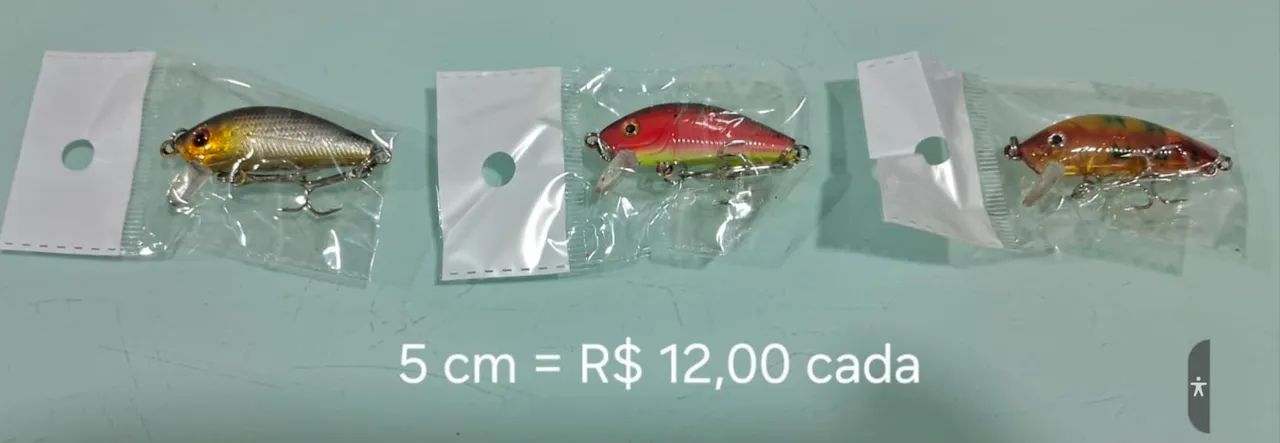 Iscas Artificiais para Pescaria em Aracaju de 10 a 17 reais cada - Foto 3