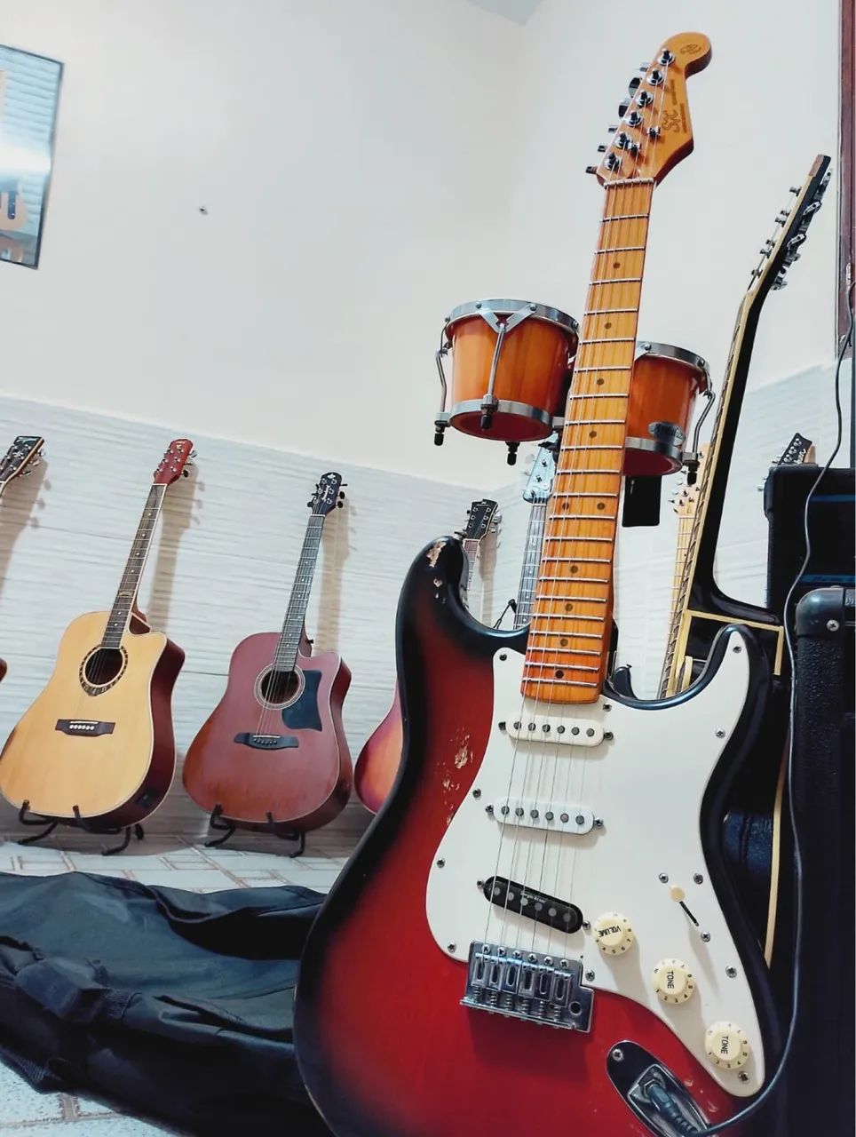 Guitarra SX Strato Vintage  - Foto 5