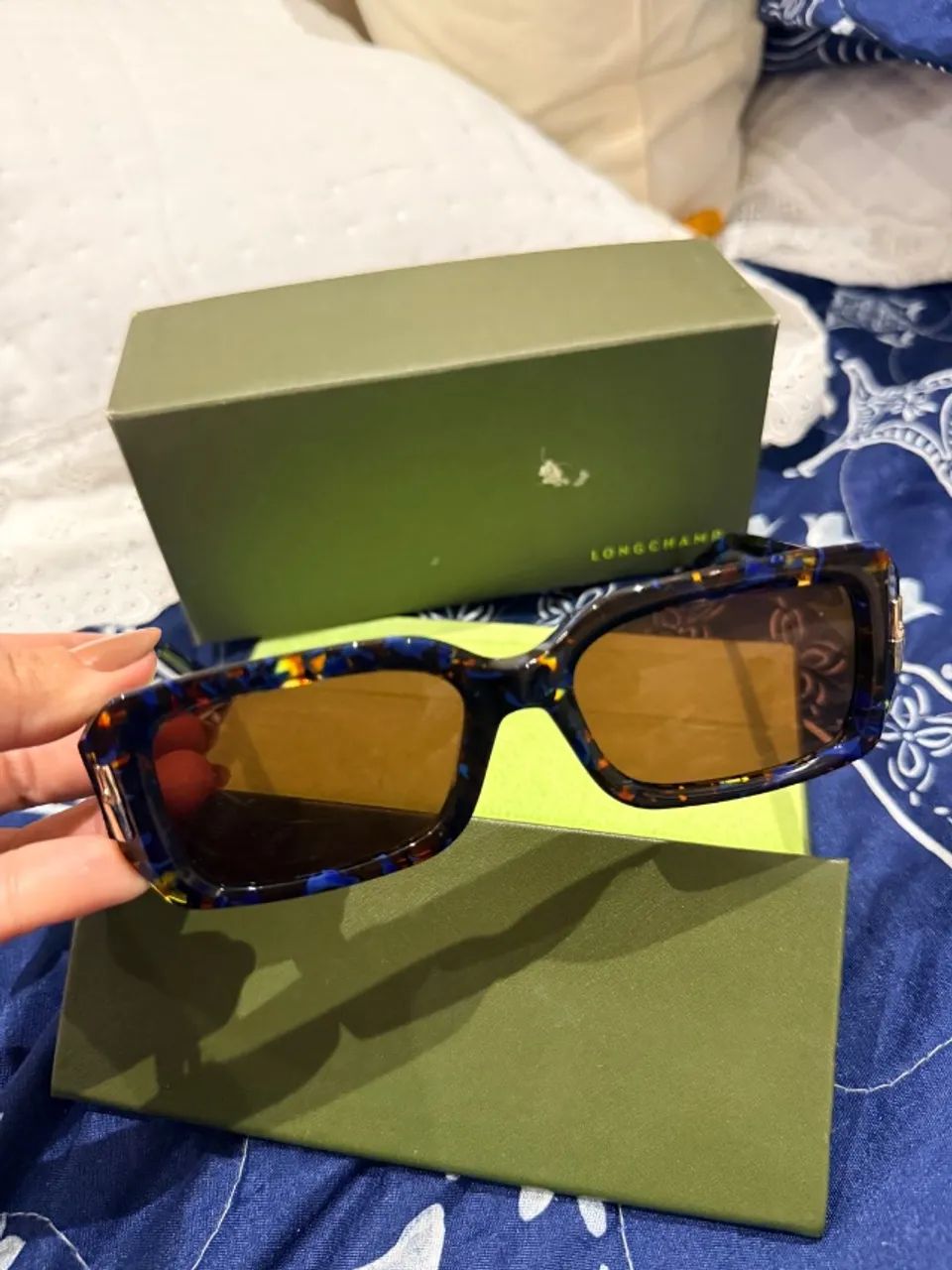 Óculos de Sol longchamp Desapego - Foto 4