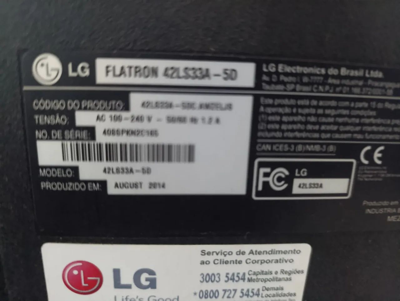 Monitor lg de 42 polegadas - Somente venda  - Foto 4