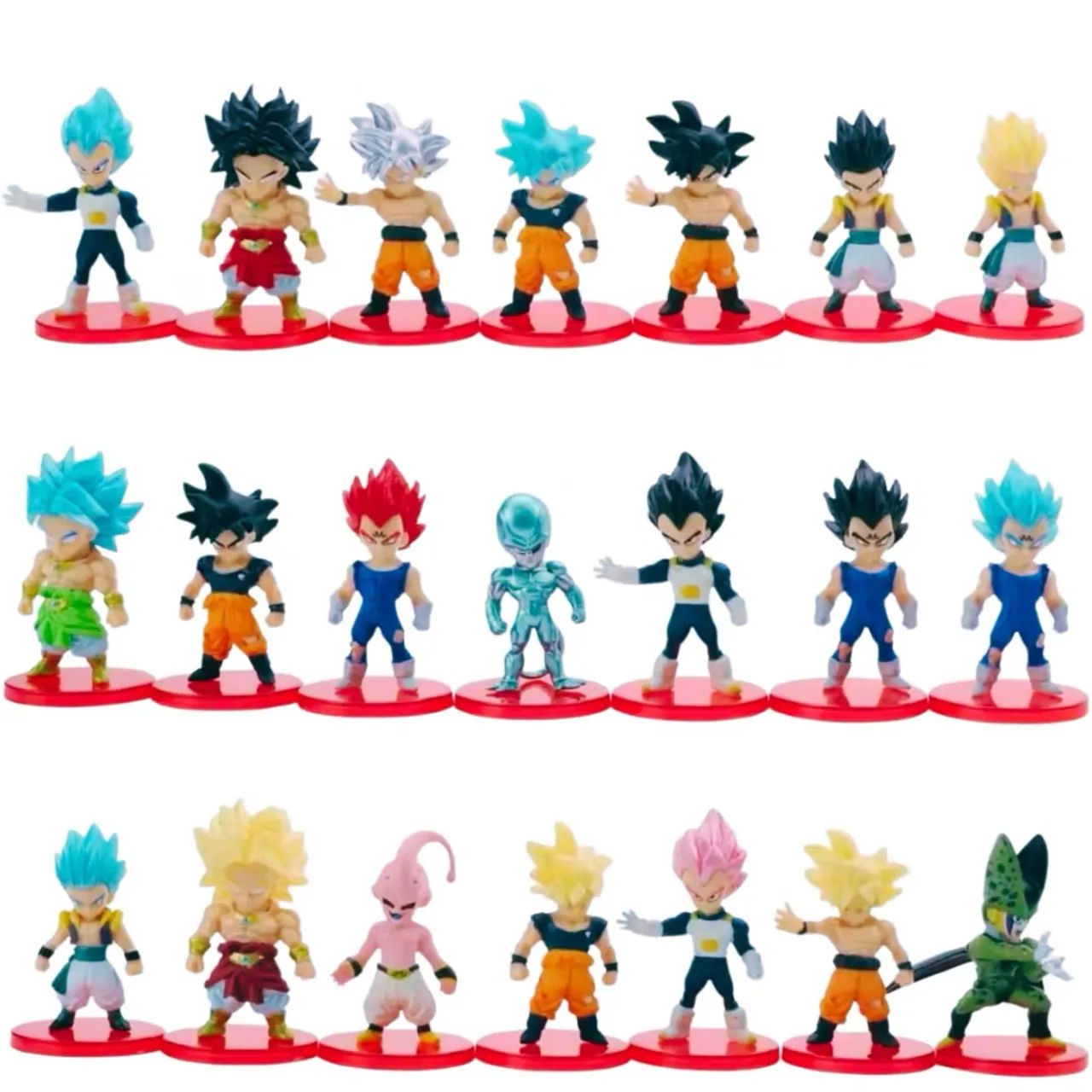 KIT 21 MINIATURAS DRAGON BALL - Foto 2