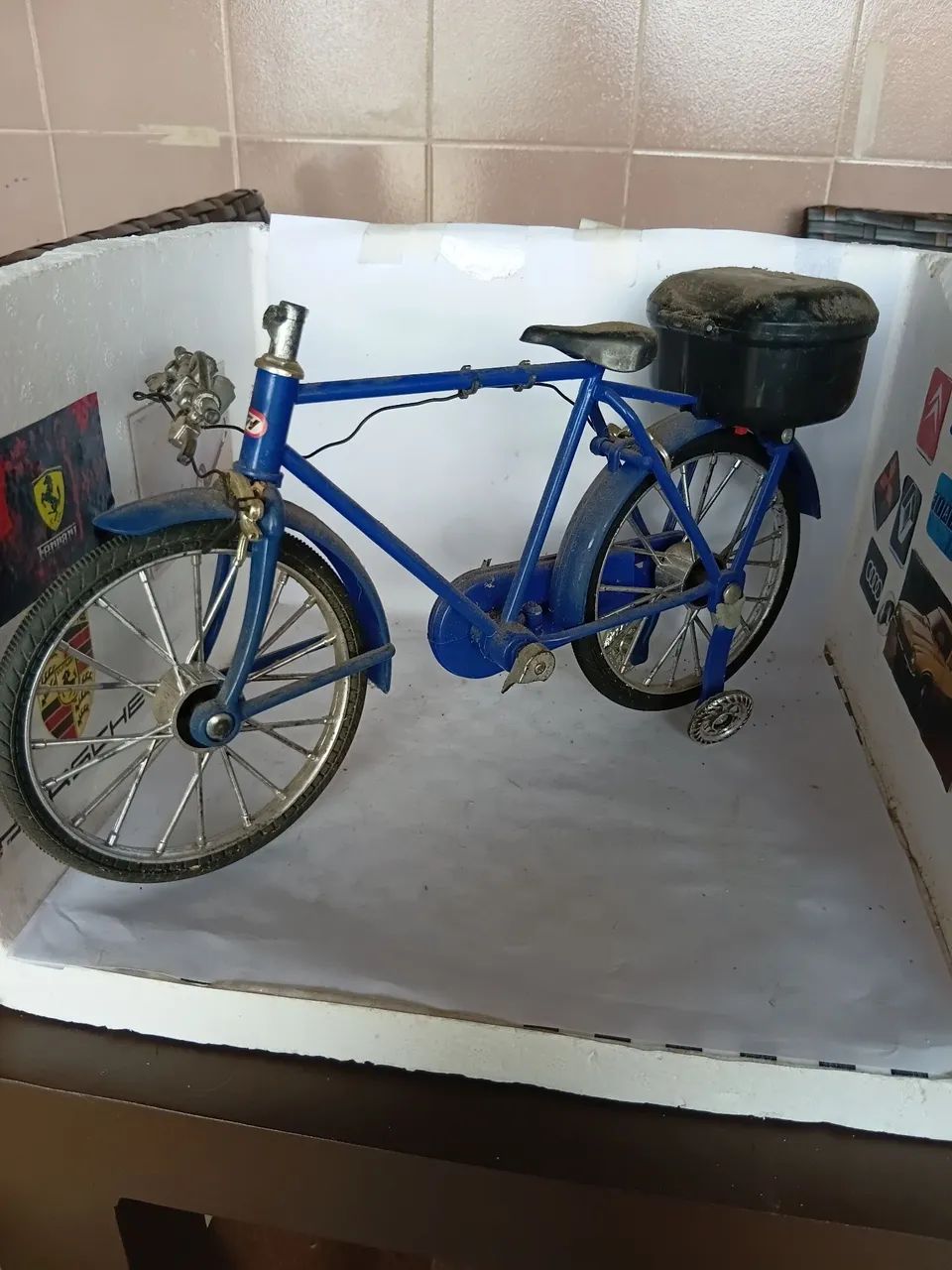 Miniatura de bicicleta antiga para restaurar  - Foto 2