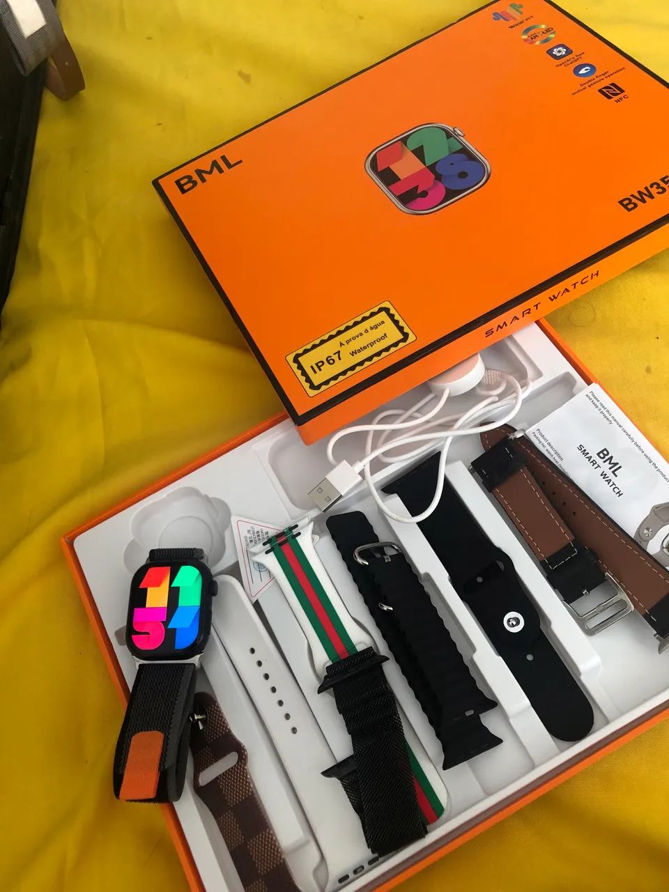 Relógio APPLEWATCH/ SMARTWATCH inteligente para iPhone /Android  - Foto 3