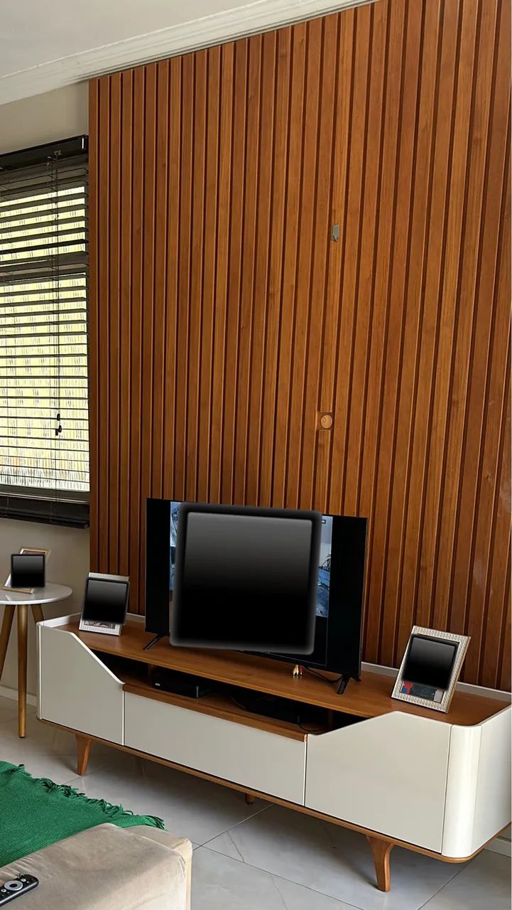 Rack com painel 
