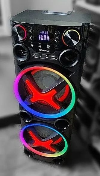 Torre de Som Bluetooth Mondial 2200w - Foto 2