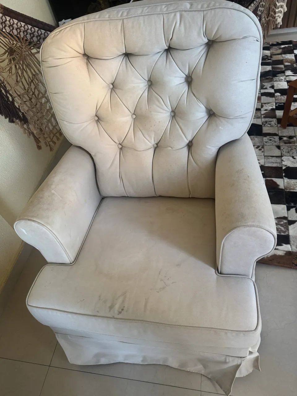 Poltrona balanço amamentação giratória  - Foto 2