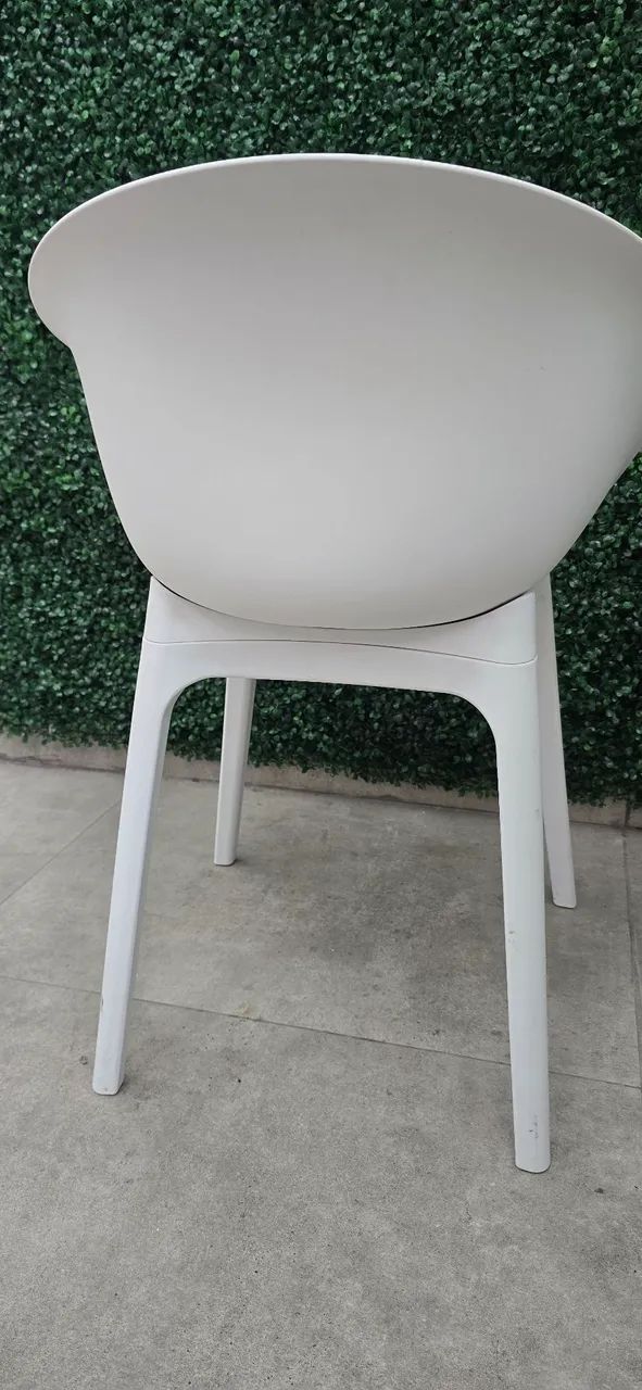 CADEIRA COM BRAÇOS TALIA BRANCA - Foto 4