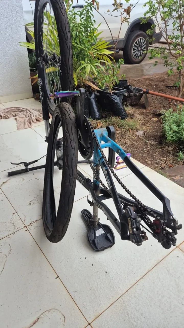 Bicicleta Viking com peças novas, bem conservada. - Foto 3