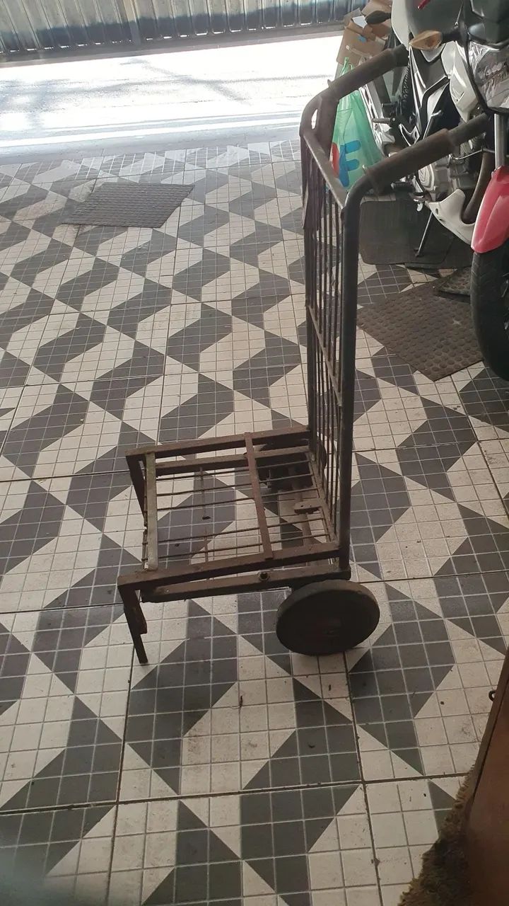 carrinho de carga feira ferramentas multiuso  - Foto 2