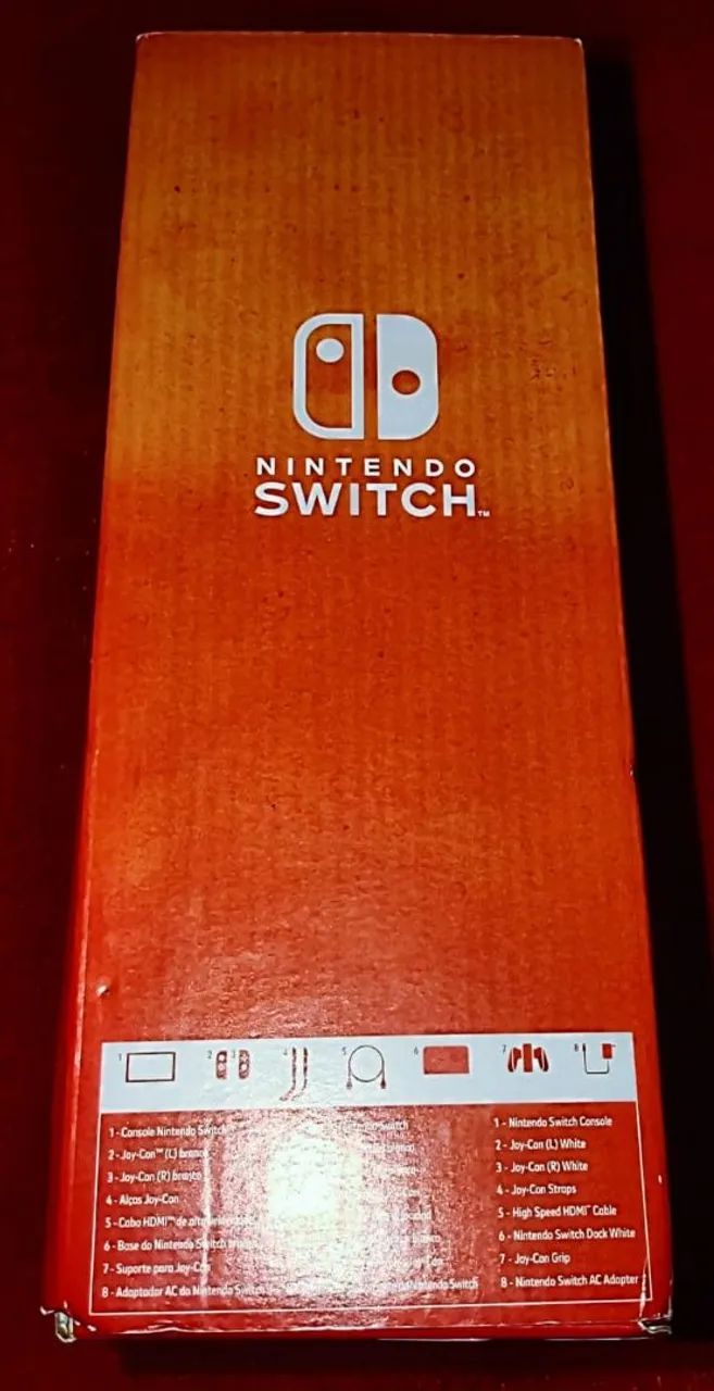 Caixa do Nintendo switch old - Foto 4