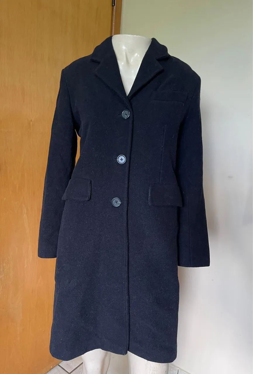 Sobretudo preto  - Foto 2