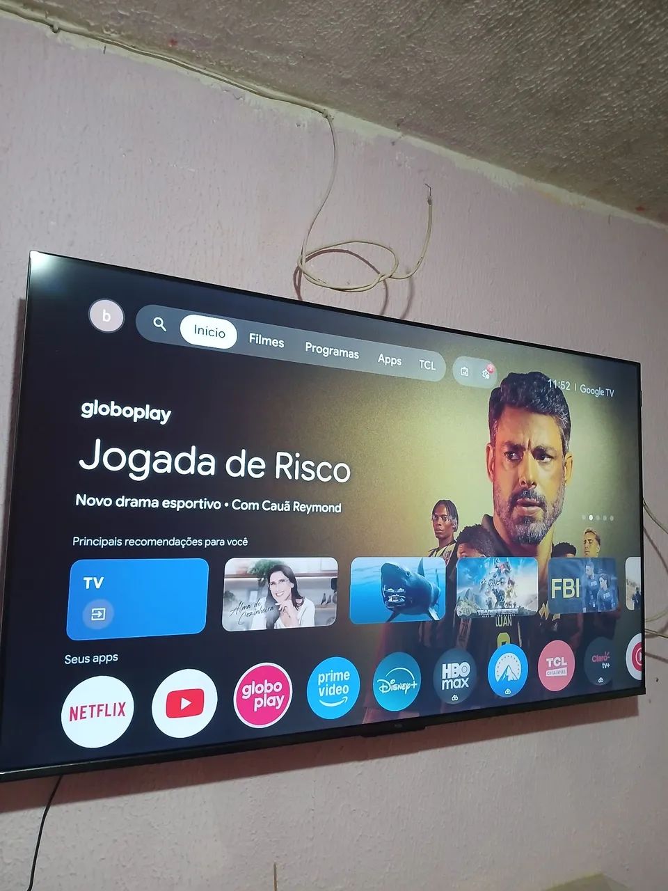 Smart TV 50 polegadas TCL QLED 4K