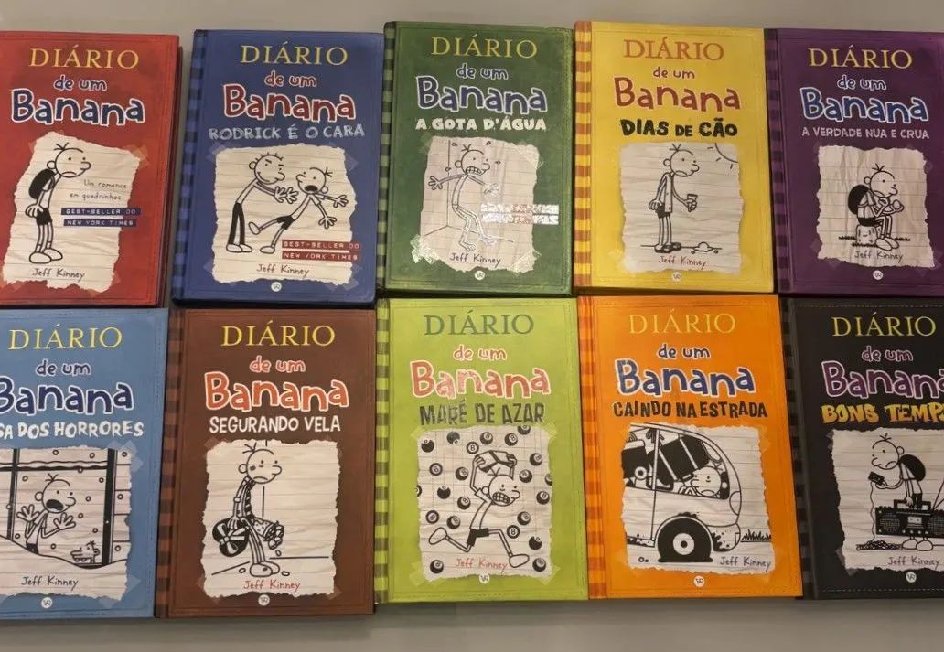 Coleção Diario de um Banana 1 ao 10 Capa Mole  - Foto 2