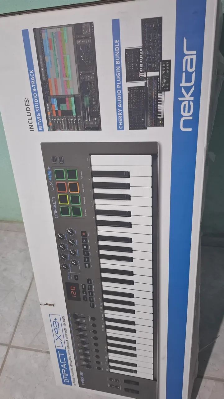 Teclado controlador nektar 