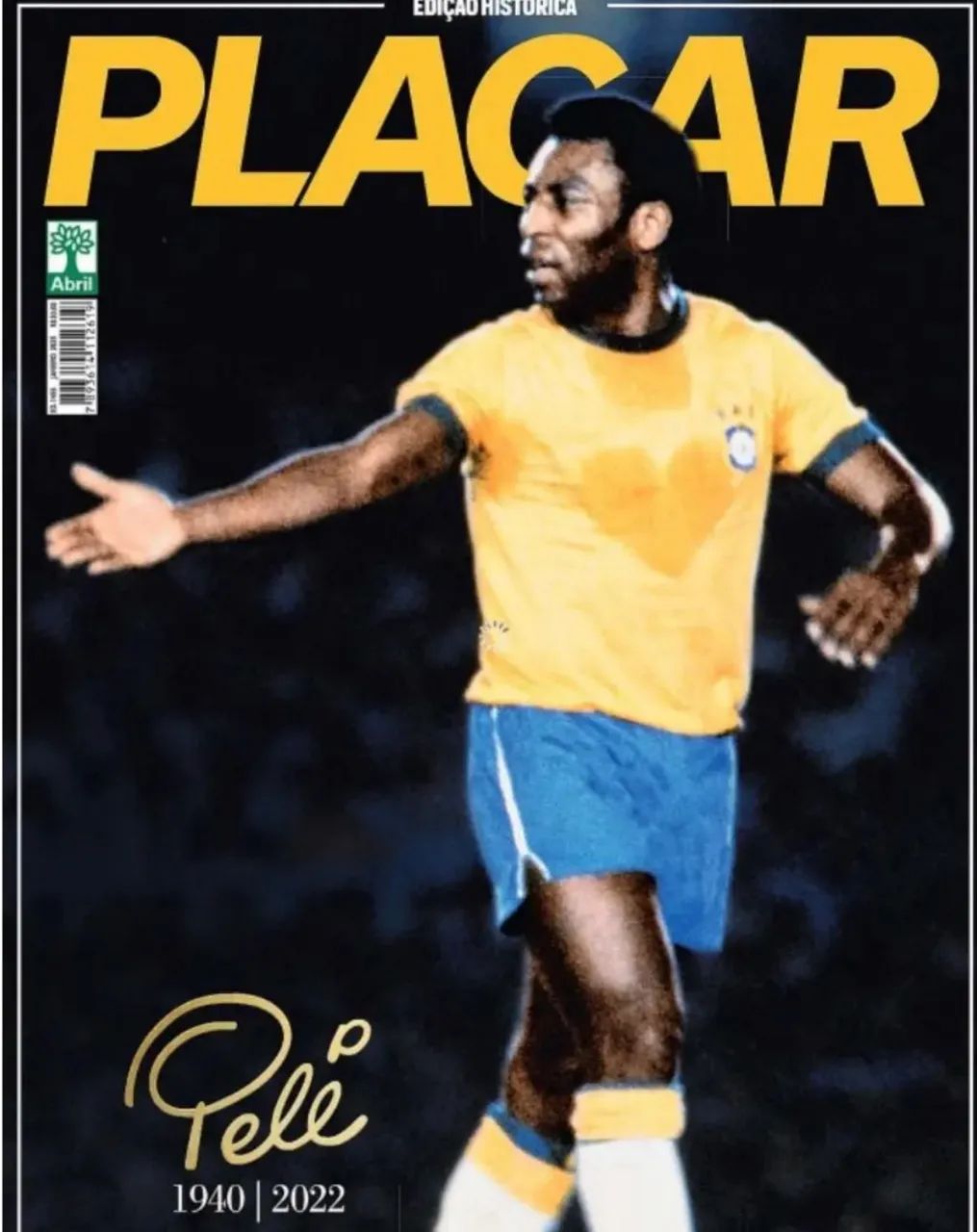 Revista Placar Edição Especial Histórica Rei Pelé Eterno