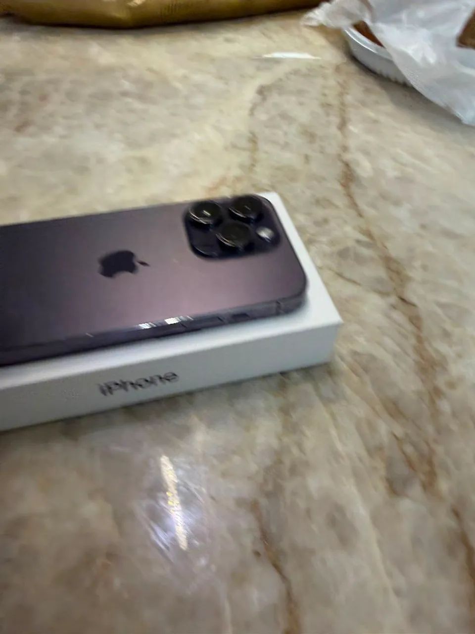 Iphone 14 pro 256g com caixa todo original  - Foto 4