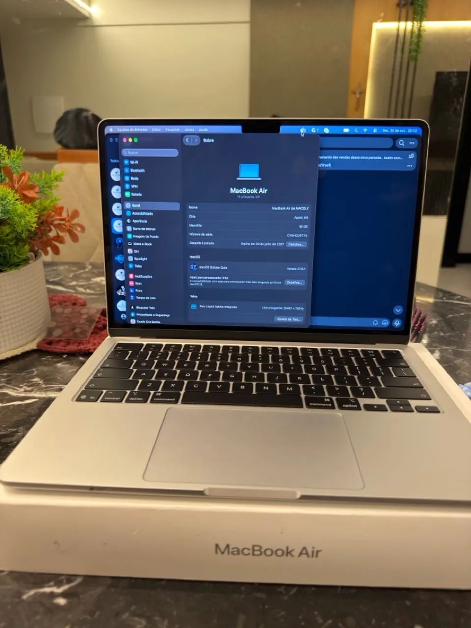 MACBOOK AIR M5 - 13 POLEGADAS | 16GB RAM | 512GB SSD