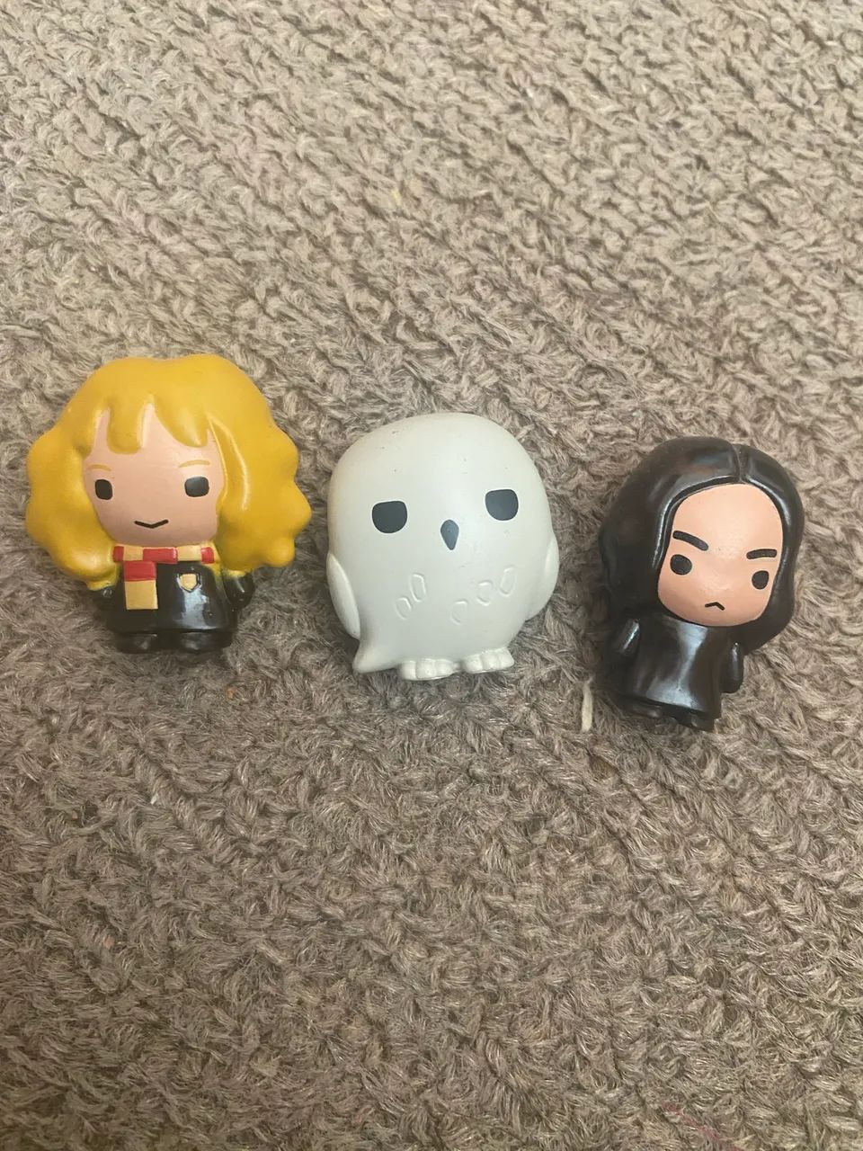 3 Miniaturas personagens harry potter 