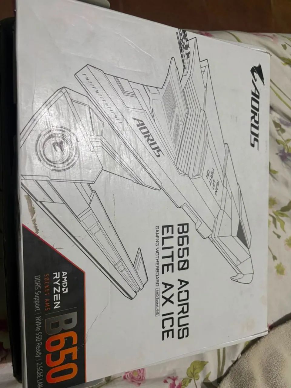 Placa Mãe B650 Aorus Elite ax ice