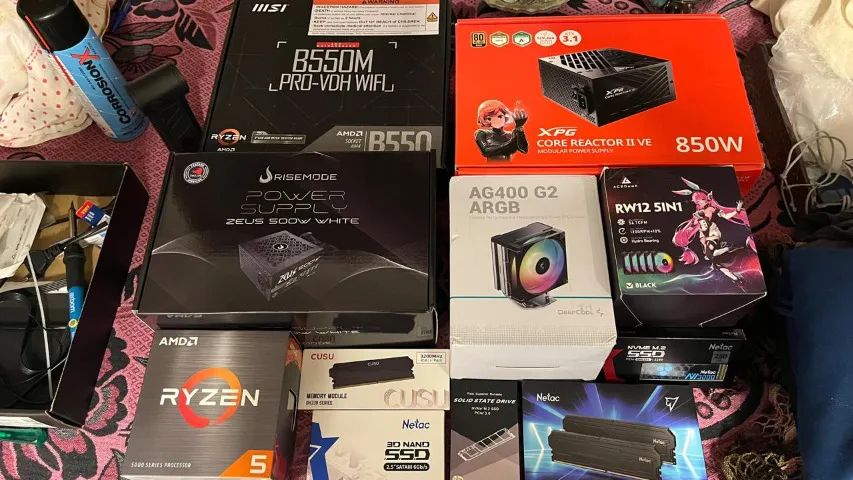 Montagem/Limpeza de Computador + Windows e programas desejados