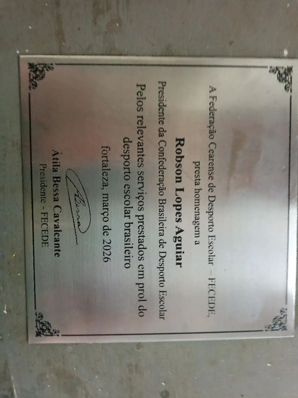 PLACA DE HOMENAGEM NO ESTOUJO E DE FINADOS E VÁRIOS MODELOS  - Foto 5