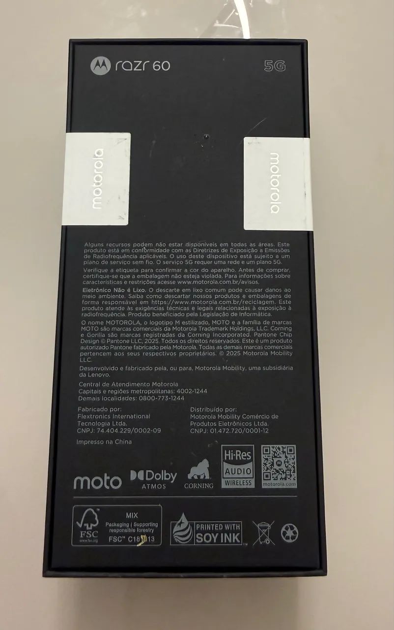 Motorola Razr 60 branco NOVO LACRADO - Foto 2