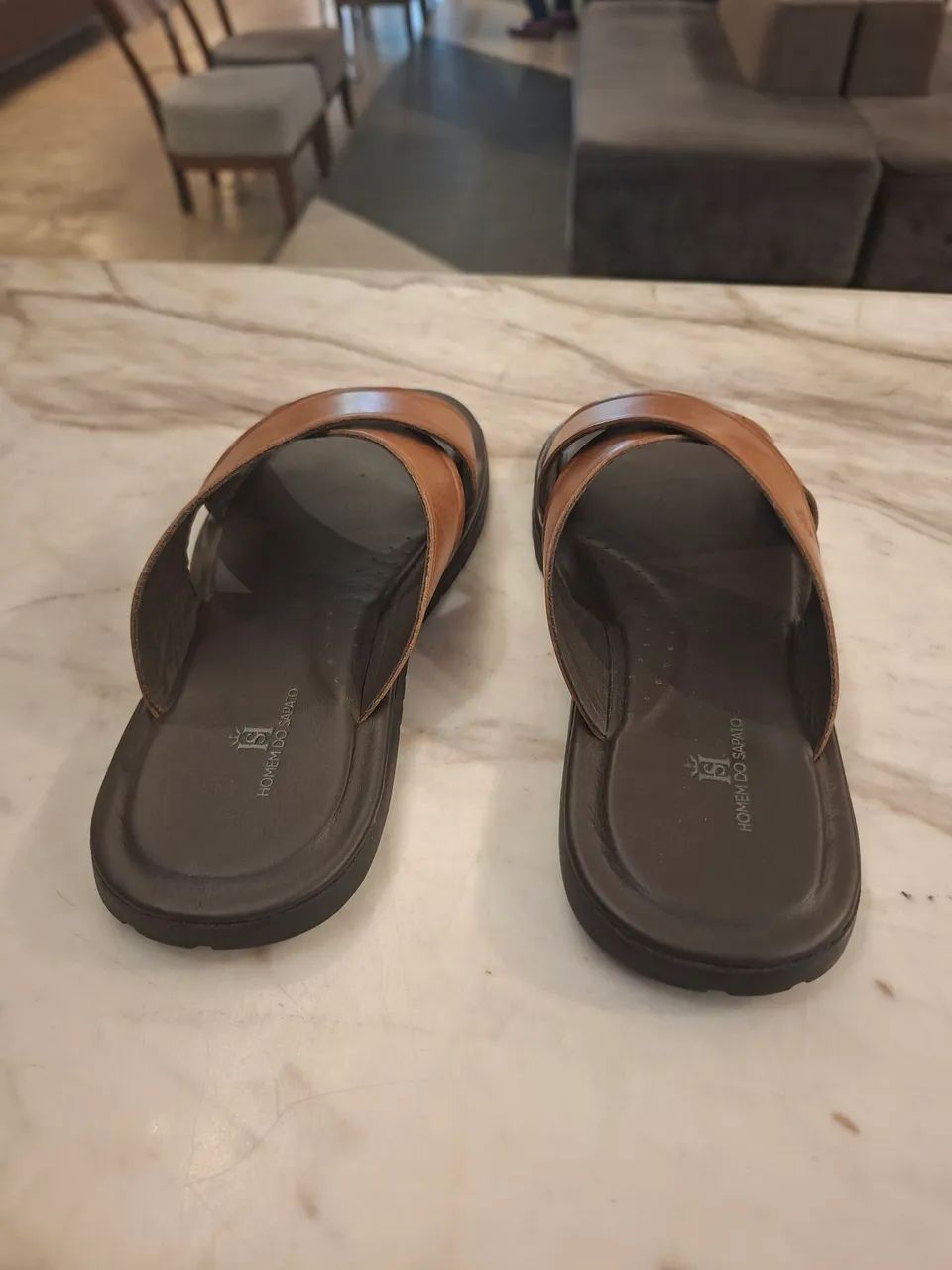 Chinelo em Couro (37 e 38) - Foto 3