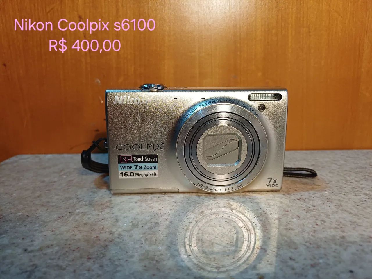 ニコン　NIKON Coolpix S6100 453 Nikon Coolpix S6100 - Câmera versus Câmera - Avaliação, Dicas