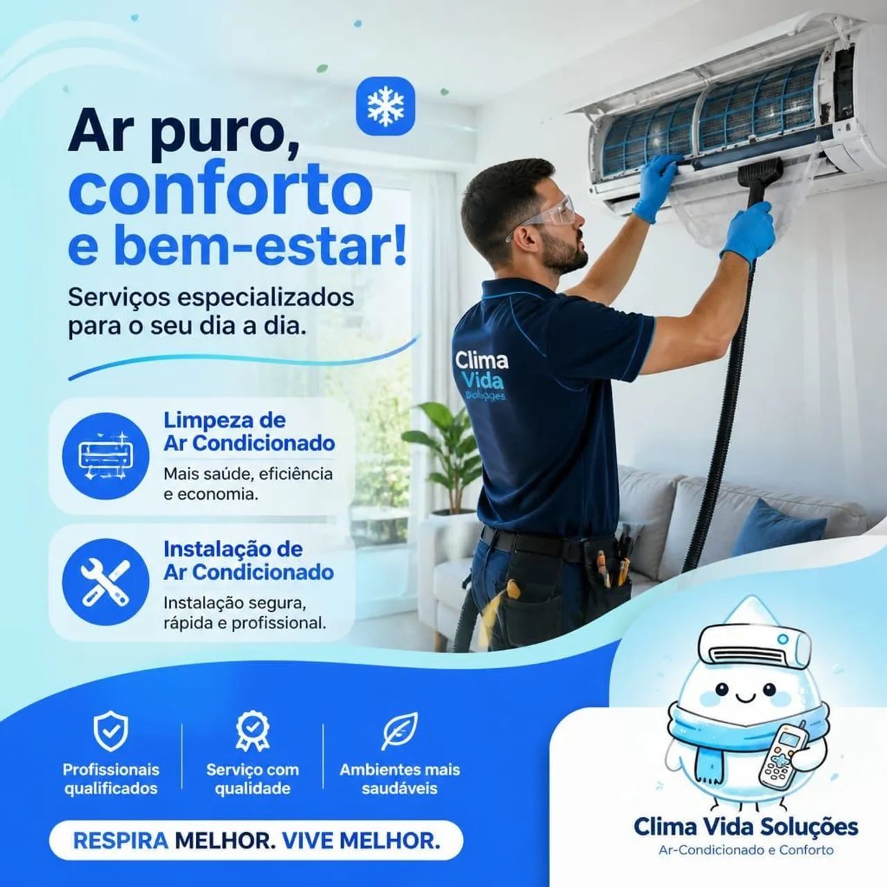 Serviço de ar condicionado 