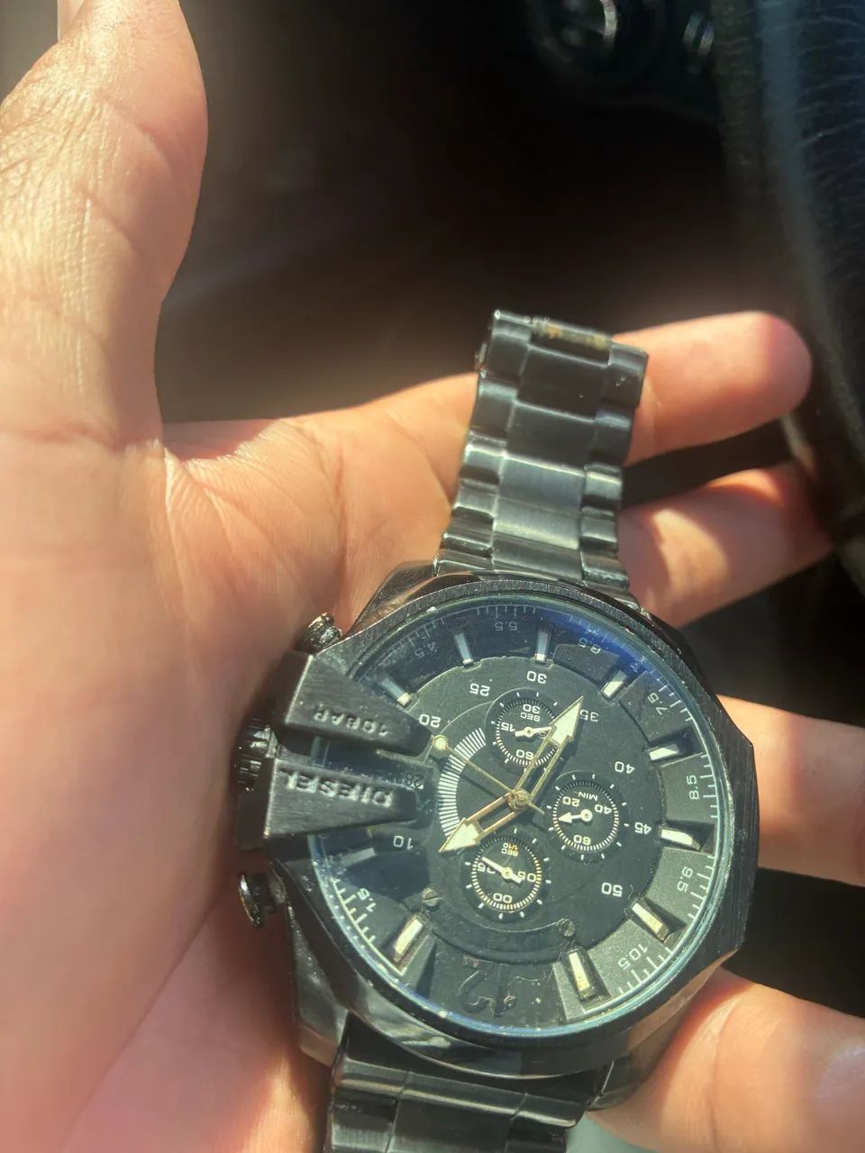 Relógio Diesel preto - com caixa - Foto 4