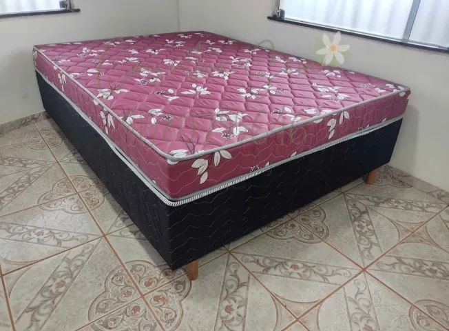 CAMA BOX CASAL À PRONTA-ENTREGA FRETE GRÁTIS 