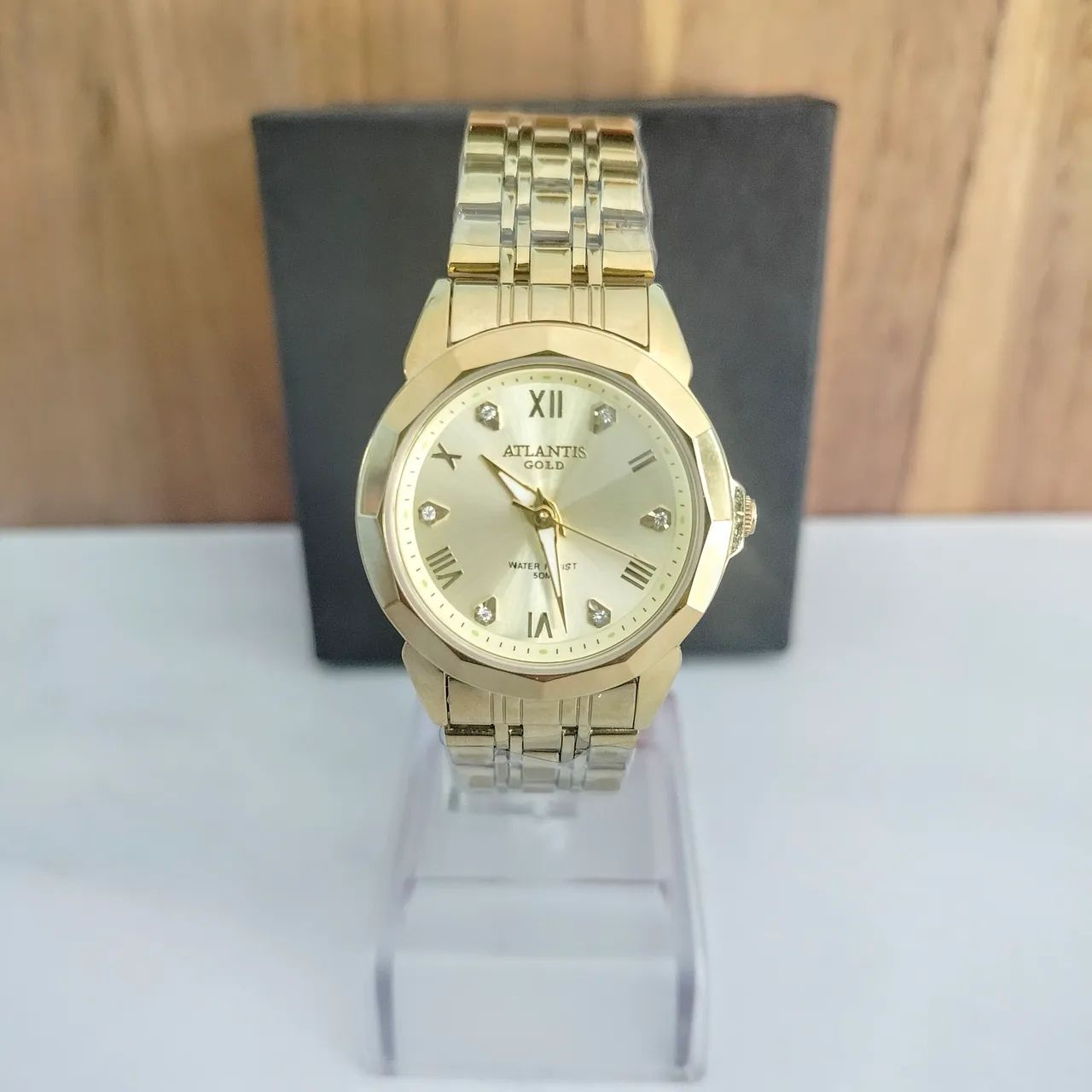 Novos modelos relógio atlantis gold original feminino - Acessórios