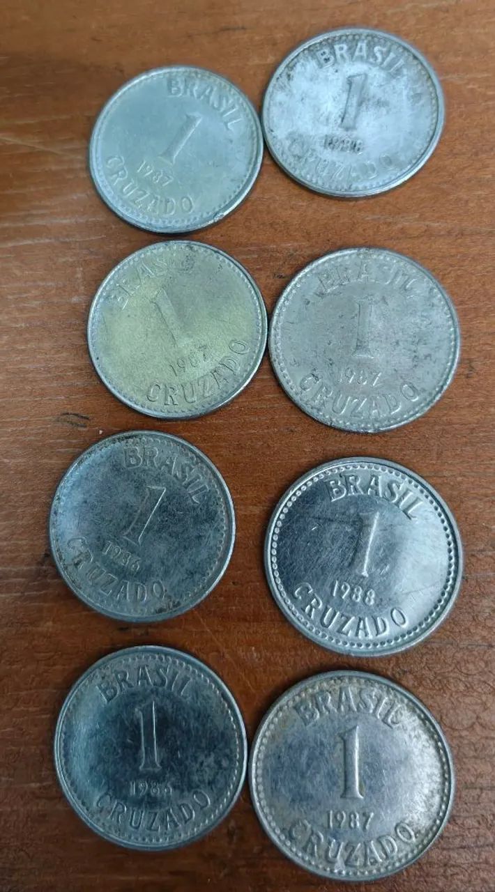 Moedas Antigas Cruzado  - Foto 5