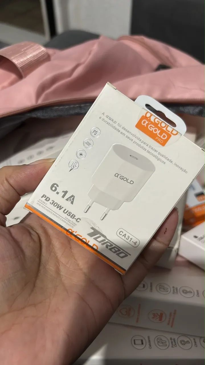 Carregadores Turbo para iPhone, Android e Xiaomi - Novo - Foto 2