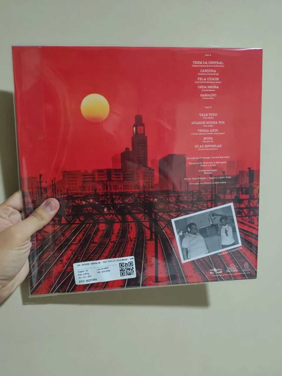 Disco de vinil (LP) - Sandra Sá / Vale tudo (LACRADO) - Foto 2