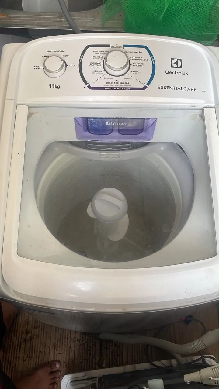 Máquina de lavar eletrolux