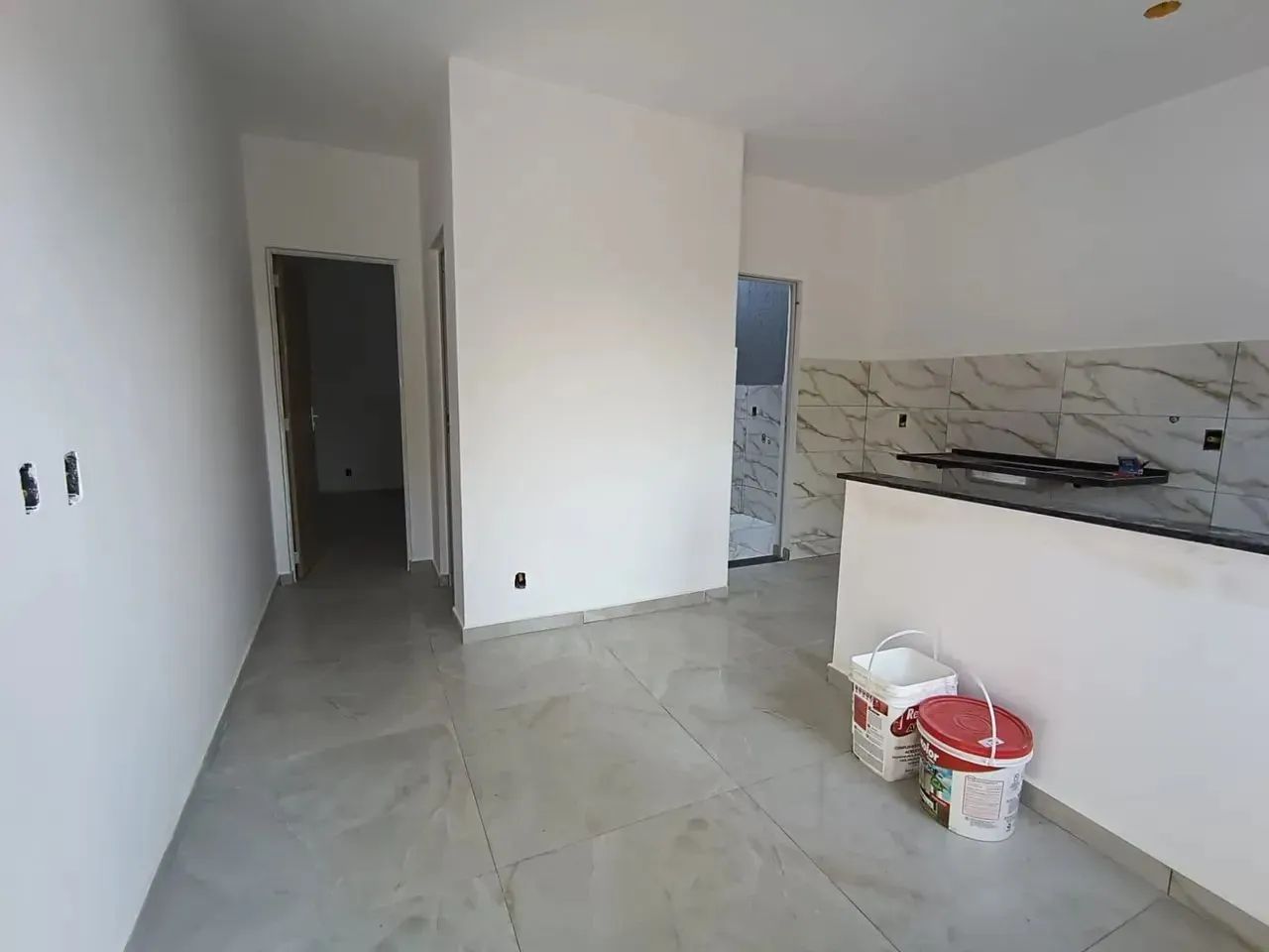 Casas de 1 quarto e quintal enorme em Santa Isabel - São Gonçalo - RJ - Foto 5