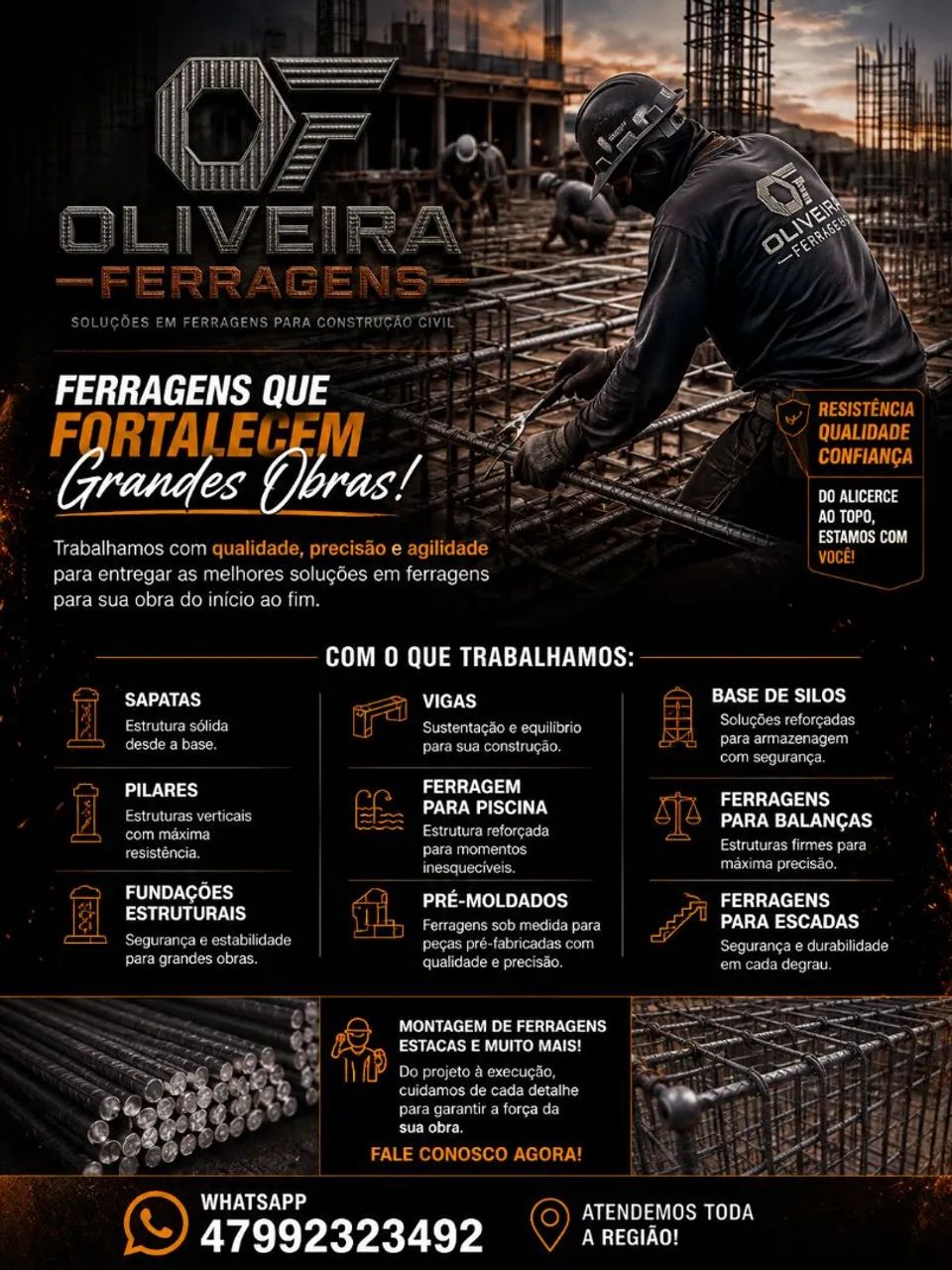 Armações de ferragens para sua construção  - Foto 2