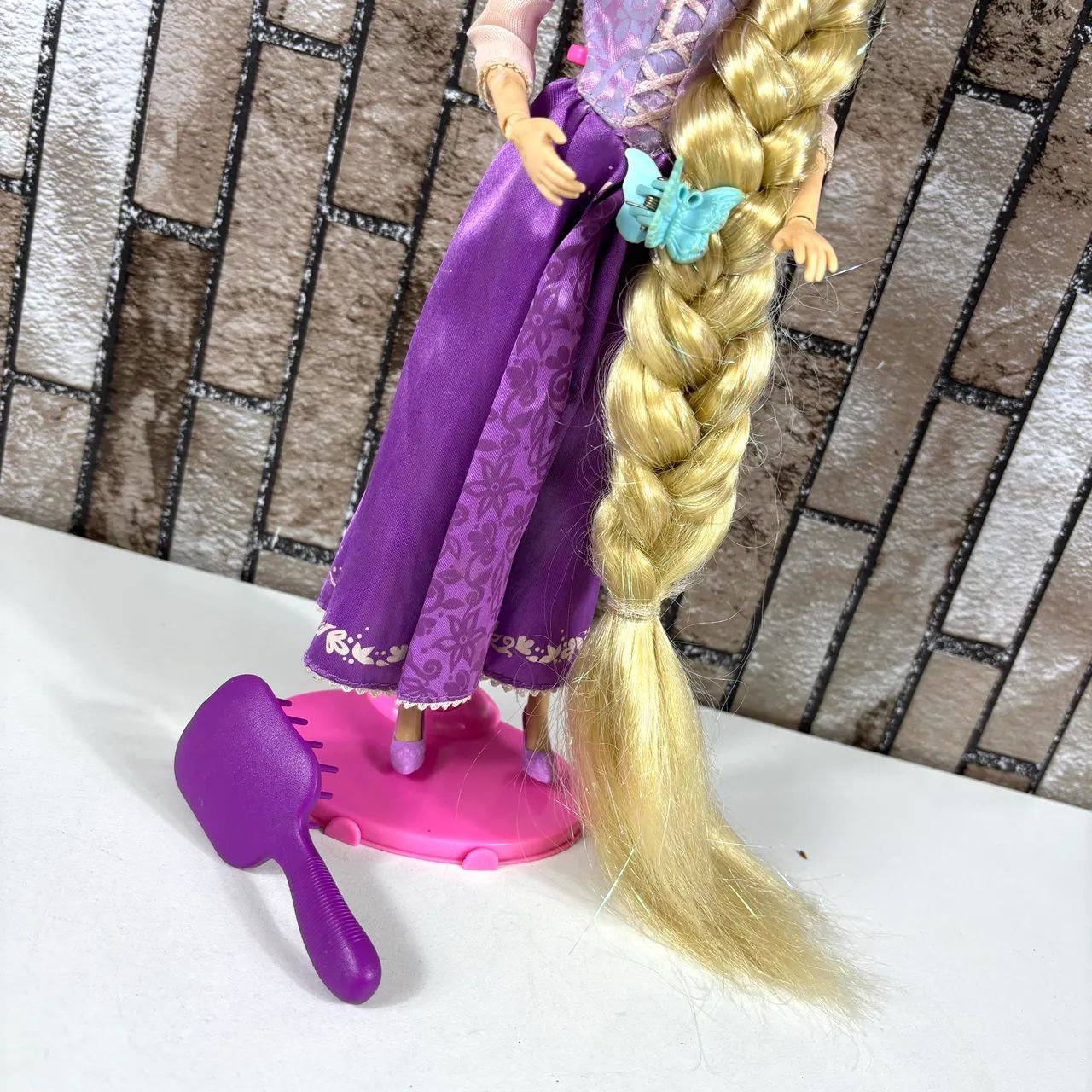 Boneca Princesa Rapunzel Articulada - Disney Parks 2017 - Foto 4