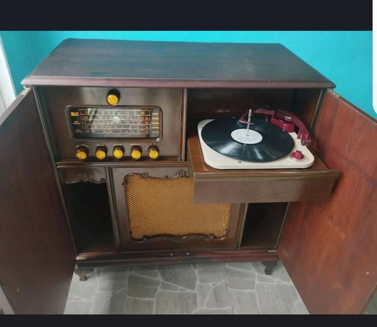 Rádio Vitrola Antiga - Foto 4