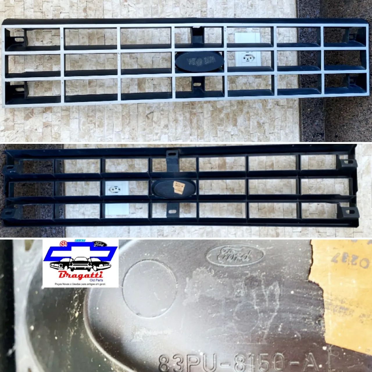 Grade Ford Pampa Corcel até 84 nova original logo Ford