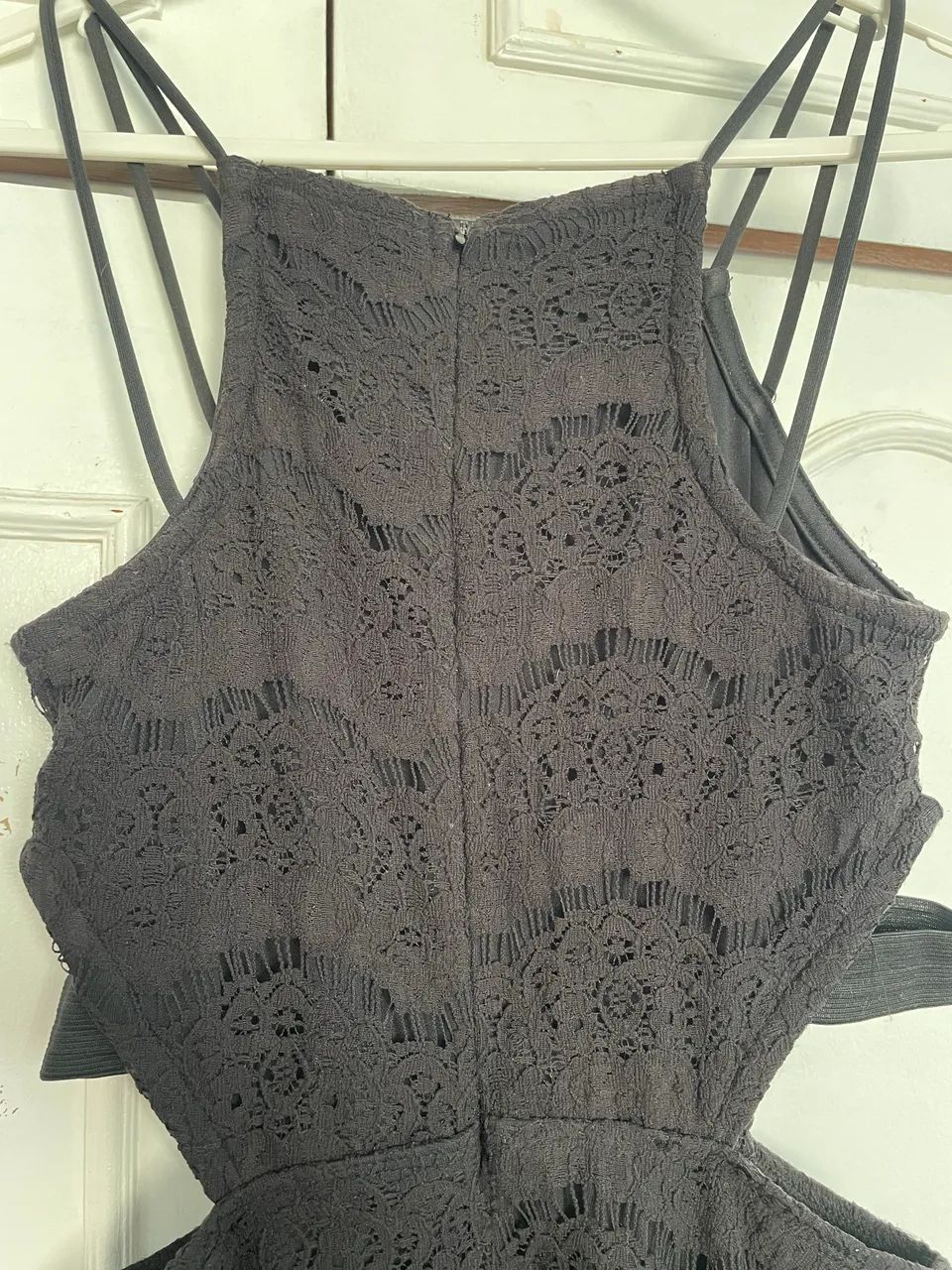 Vestido preto com renda  - Foto 3
