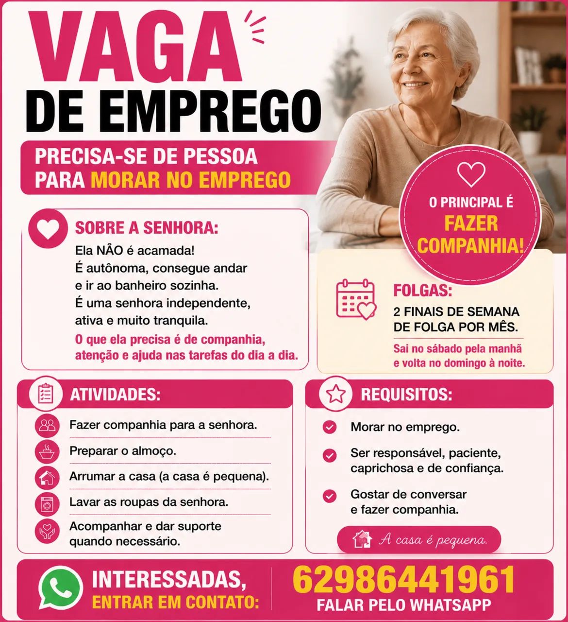 vaga de emprego