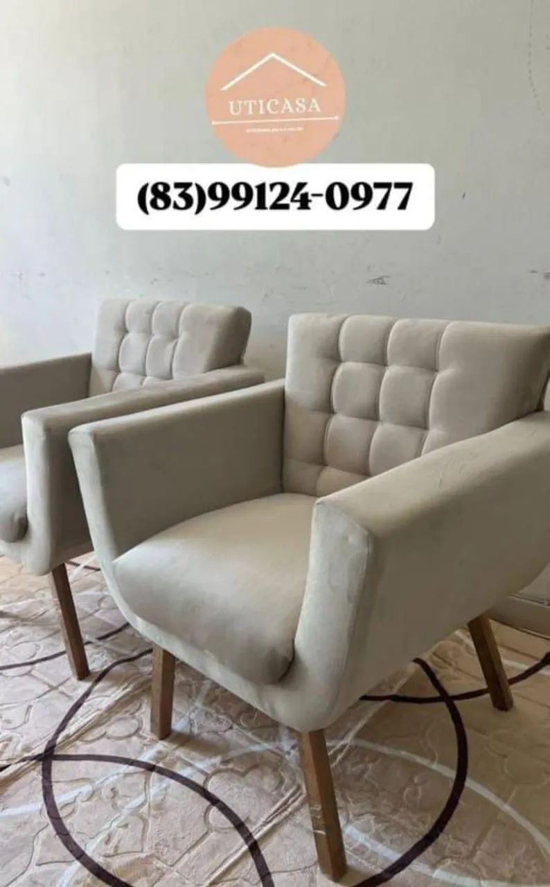 POLTRONAS NOVAS EM VÁRIAS CORES 