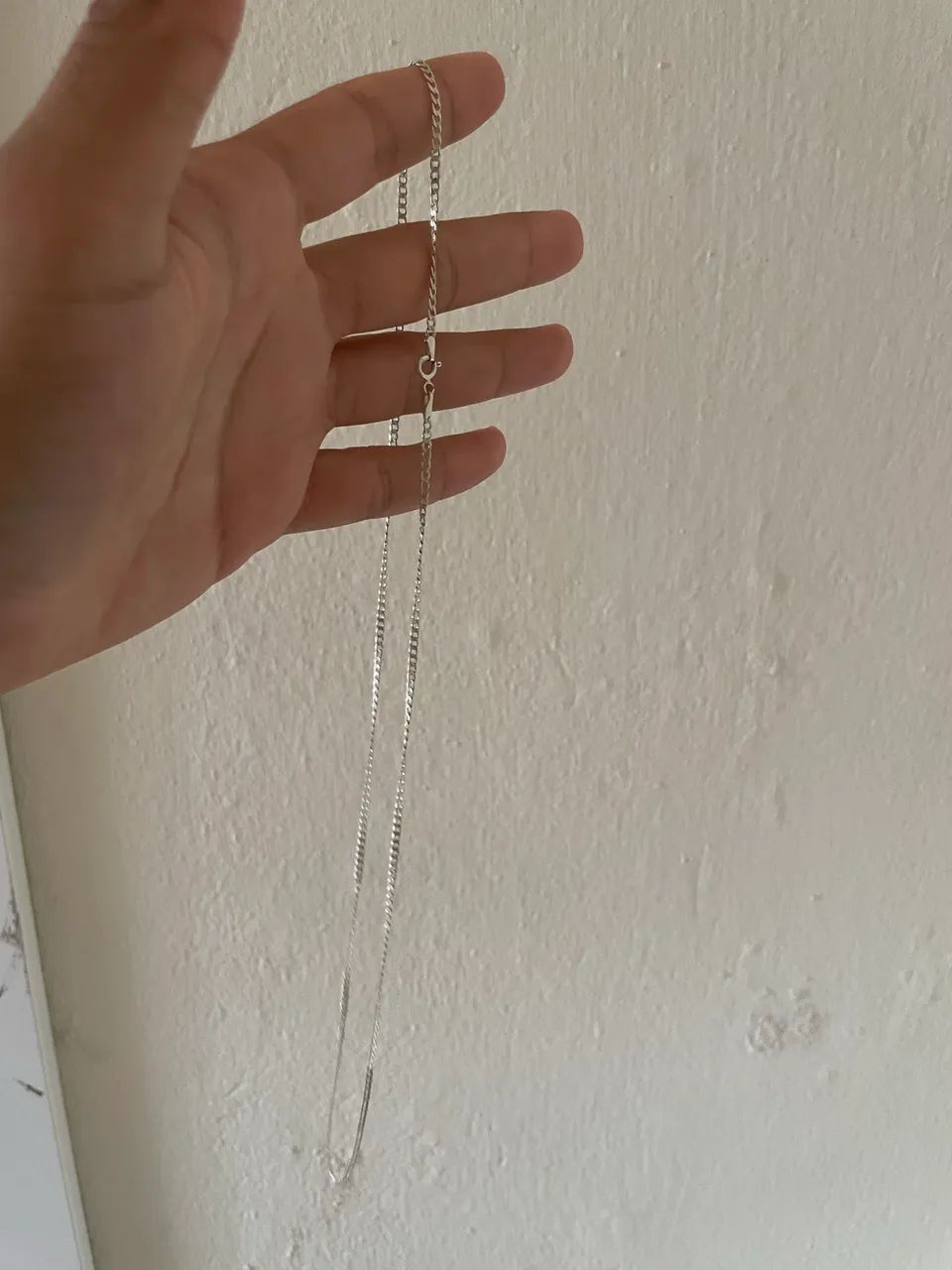 Vende-se cordão de prata novo 